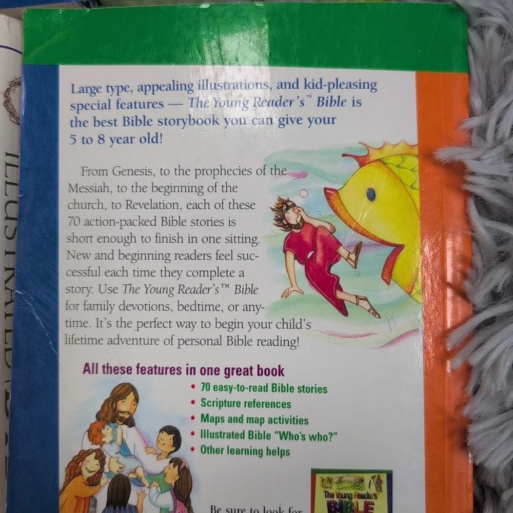 Lot of 5 Childrens' Bible Books Pictures Homeschool Mom Womens‎ Faith Study